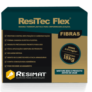 RESITEC-FLEX ARGAMASSA TERMOPLÁSTICA COM FIBRAS