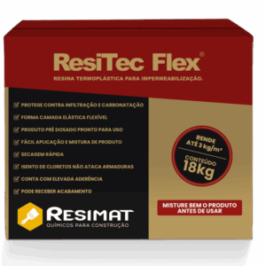 RESITEC-FLEX ARGAMASSA TERMOPLÁSTICA FLEXÍVEL